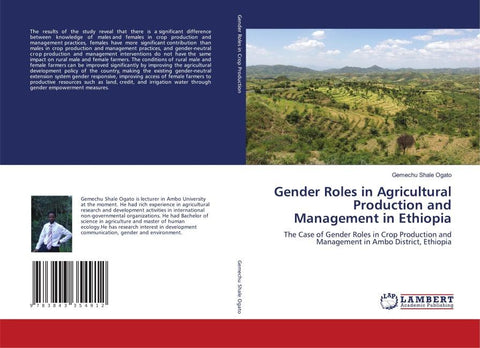 Gender Roles in Agricultural Production and Management in Ethiopia