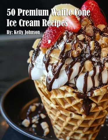 50 Premium Waffle Cone Ice Cream Recipes