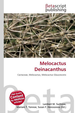 Melocactus Deinacanthus