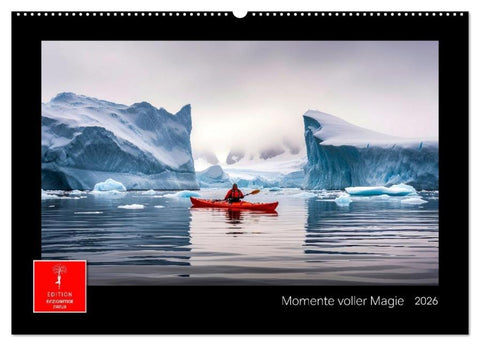 Momente voller Magie (Wandkalender 2026 DIN A2 quer), CALVENDO Monatskalender