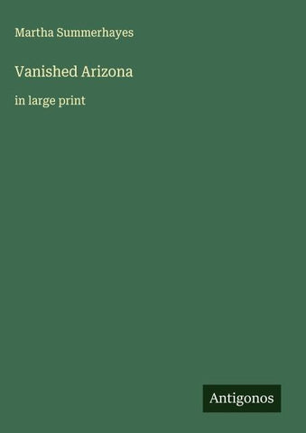 Vanished Arizona