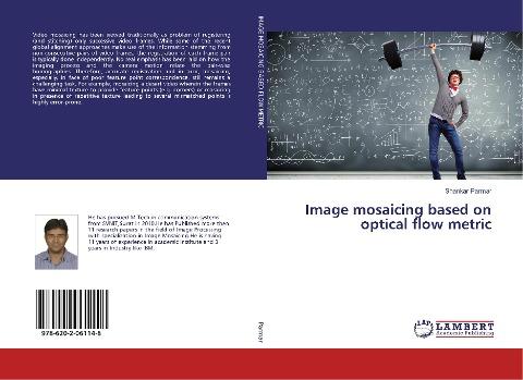 Image mosaicing based on optical flow metric