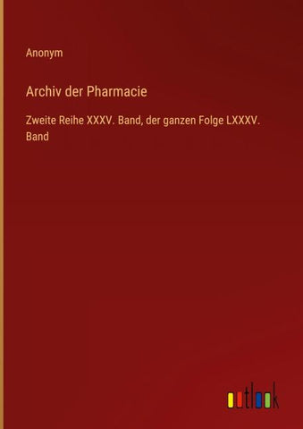Archiv der Pharmacie