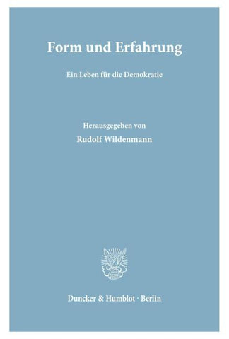 Form und Erfahrung.
