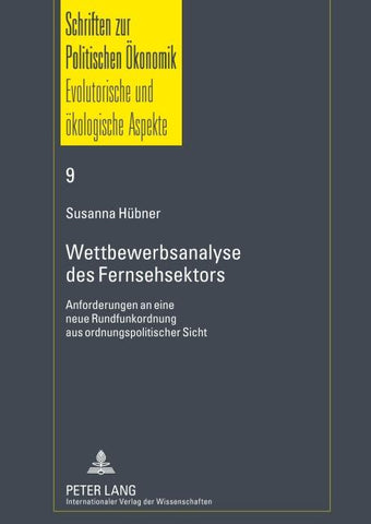 Wettbewerbsanalyse des Fernsehsektors