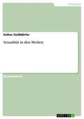 Sexualität in den Medien