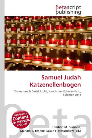 Samuel Judah Katzenellenbogen