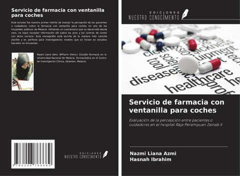Servicio de farmacia con ventanilla para coches