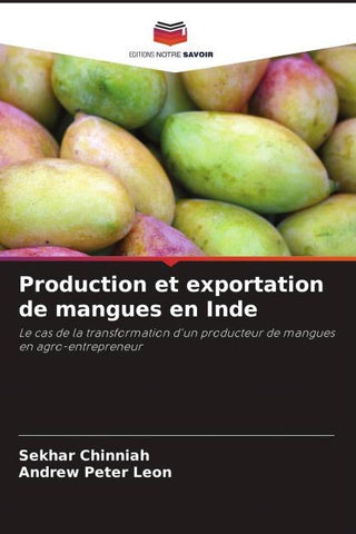 Production et exportation de mangues en Inde