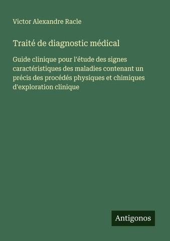 Traité de diagnostic médical