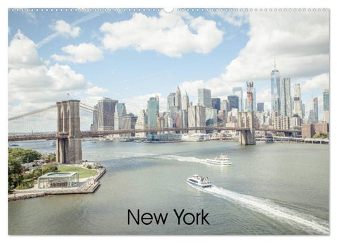 New York (Wandkalender 2026 DIN A2 quer), CALVENDO Monatskalender