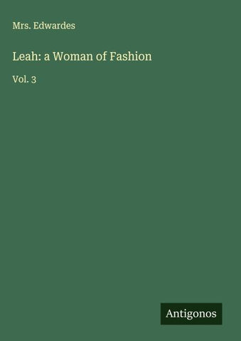 Leah: a Woman of Fashion