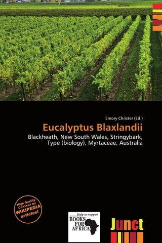 Eucalyptus Blaxlandii