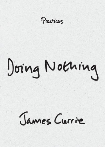 Doing Nothing