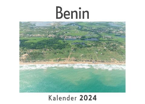 Benin (Wandkalender 2024, Kalender DIN A4 quer, Monatskalender im Querformat mit Kalendarium, Das perfekte Geschenk)