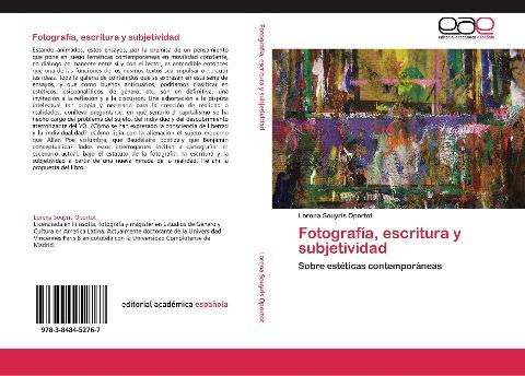 Fotografía, escritura y subjetividad