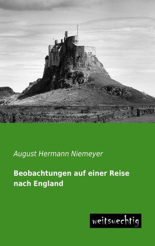 Beobachtungen auf einer Reise nach England