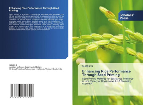 Enhancing Rice Performance Through Seed Priming