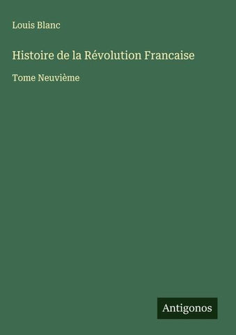 Histoire de la Révolution Francaise