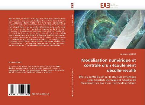Modélisation numérique et contrôle d'un écoulement décollé-recollé
