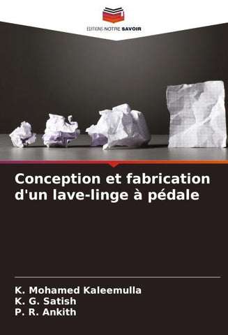 Conception et fabrication d'un lave-linge à pédale