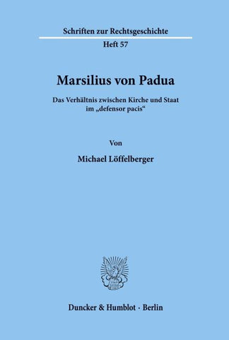 Marsilius von Padua.