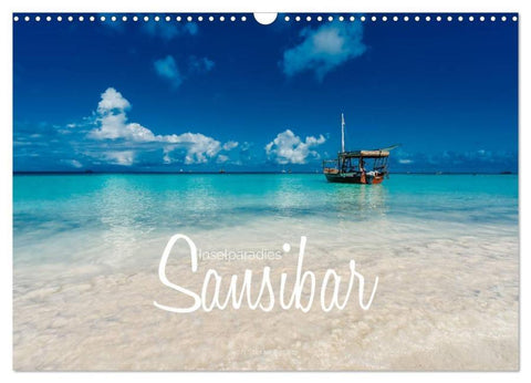 Inselparadies Sansibar (Wandkalender 2026 DIN A3 quer), CALVENDO Monatskalender