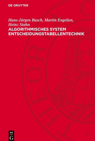 Algorithmisches System Entscheidungstabellentechnik