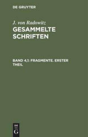 Fragmente, Teil 1