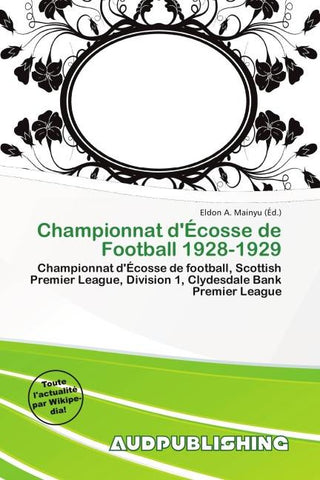 Championnat d'Écosse de Football 1928-1929