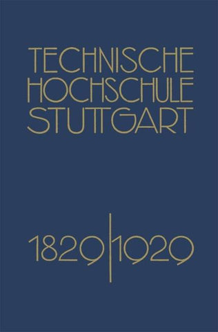 Festschrift der Technischen Hochschule Stuttgart