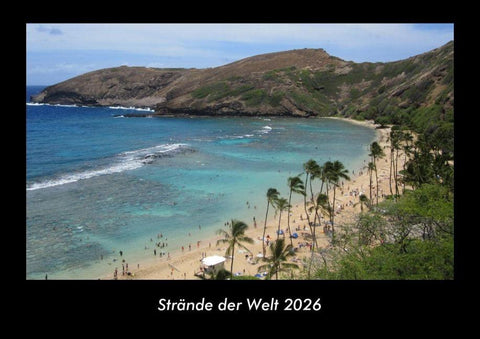 Strände der Welt 2026 Fotokalender DIN A3