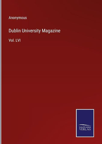 Dublin University Magazine