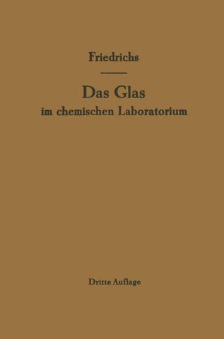 Das Glas im chemischen Laboratorium