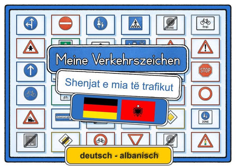 Meine Verkehrszeichen Lernkarten
