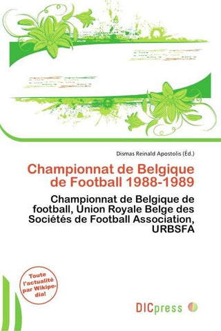 Championnat de Belgique de Football 1988-1989