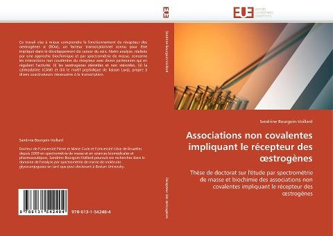 Associations non covalentes impliquant le récepteur des ¿strogènes