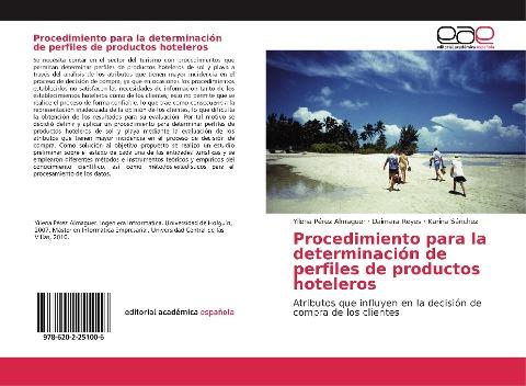 Procedimiento para la determinación de perfiles de productos hoteleros