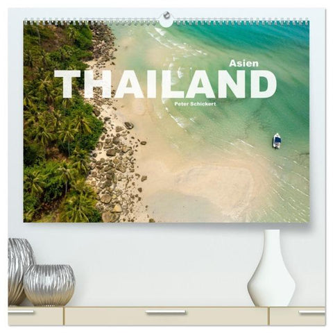 Asien - Thailand (hochwertiger Premium Wandkalender 2026 DIN A2 quer), Kunstdruck in Hochglanz