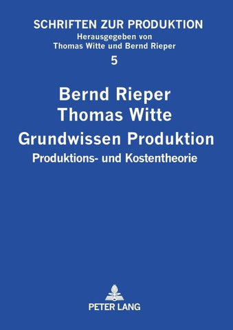 Grundwissen Produktion