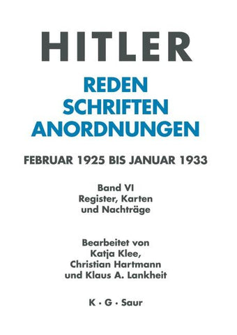Register, Karten und Nachträge