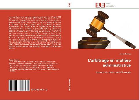 L'arbitrage en matière administrative