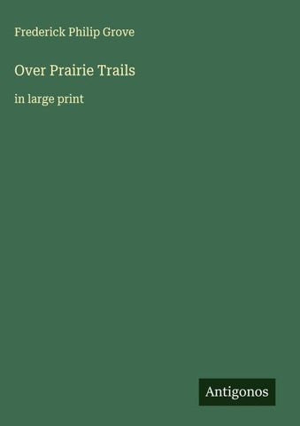 Over Prairie Trails