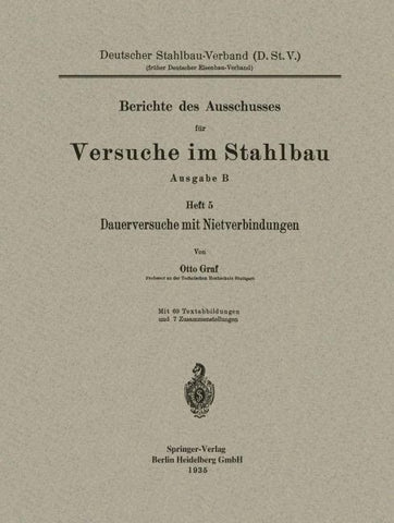 Dauerversuche mit Nietverbindungen