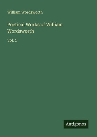 Poetical Works of William Wordsworth