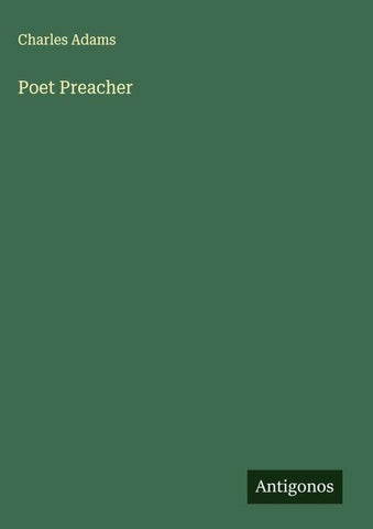 Poet Preacher