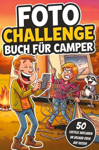 Foto-Challenge Buch für Camper