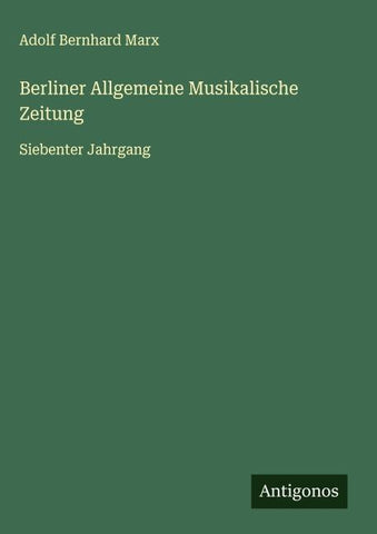 Berliner Allgemeine Musikalische Zeitung