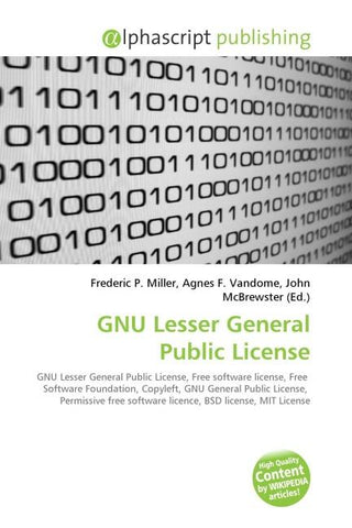 GNU Lesser General Public License