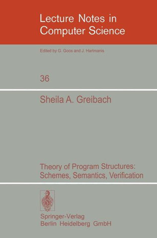 Theory of Program Structures